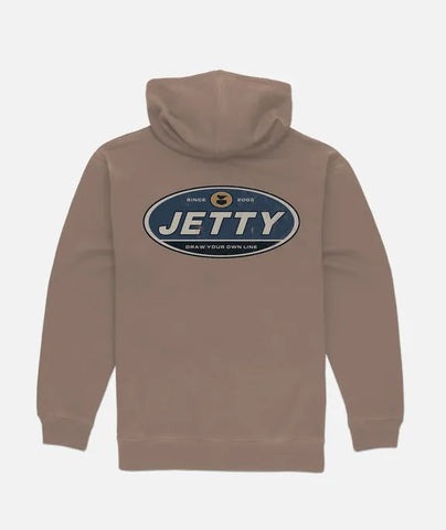 Jetty Mens Sweatshirt Throwback Hoodie