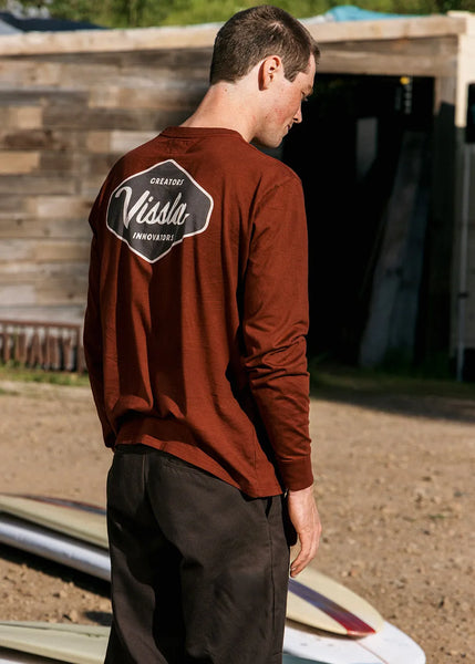 Vissla Mens Shirt Creators Premium Ls Pkt Tee