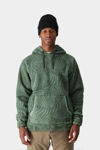 686 Mens Snow Layers Buttermilk Sherpa Fleece Pullover Hoody