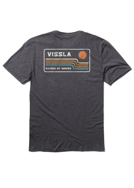 Vissla Mens Shirt Wavelengths Comp Lite Eco Performance Tee