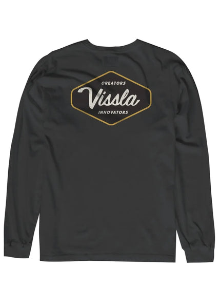 Vissla Mens Shirt Creators Premium Ls Pkt Tee