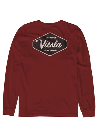 Vissla Mens Shirt Creators Premium Ls Pkt Tee