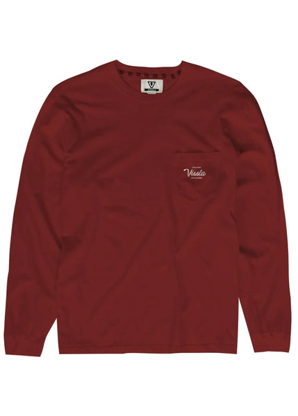 Vissla Mens Shirt Creators Premium Ls Pkt Tee