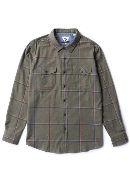 Vissla Mens Shirt Central Coast Eco Ls Flannel