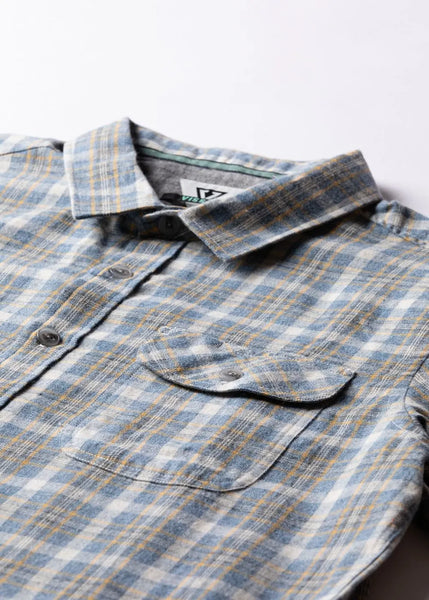 Vissla Mens Shirt Central Coast Eco Ls Flannel