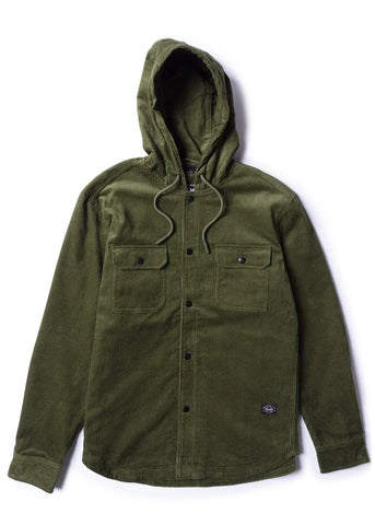 Vissla Mens Jacket Creators Northern Cord Eco Hooded