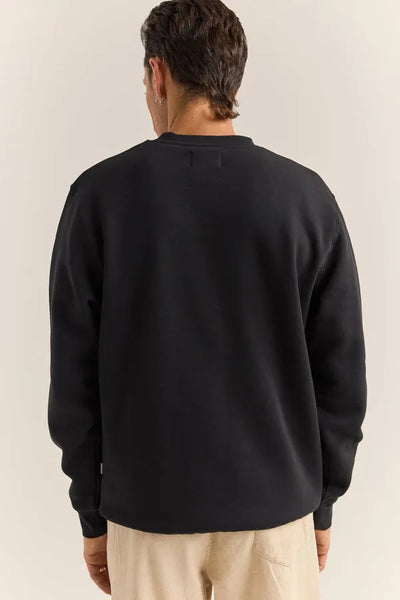 Rhythm Mens Sweatshirt Brand Fleece Crew