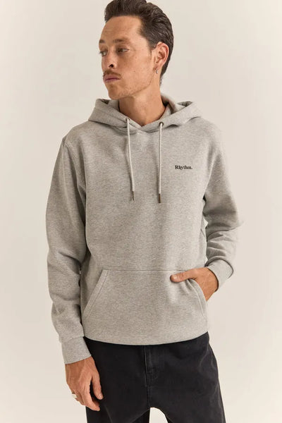 Rhythm Mens Sweatshirt Brand Fleece Hood