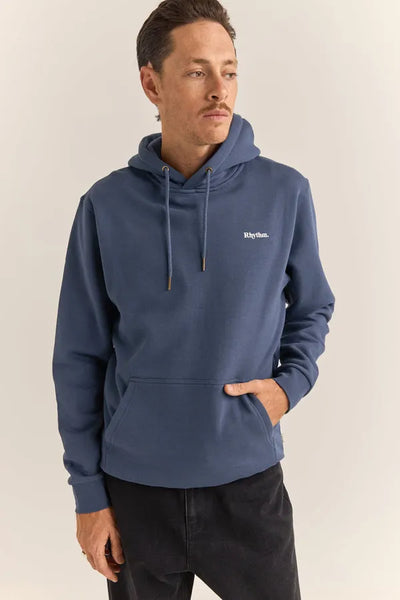 Rhythm Mens Sweatshirt Brand Fleece Hood