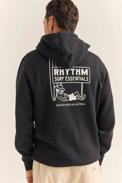 Rhythm Mens Sweatshirt Siesta Fleece Hood