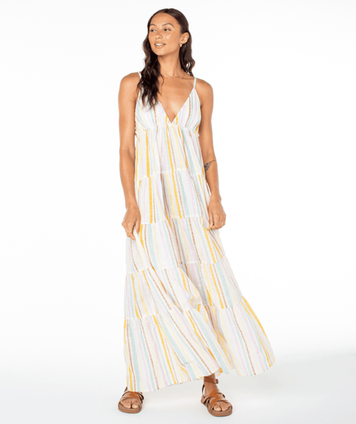 Roxy Womens Dress Honolulu Glow Maxi