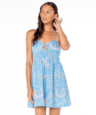 Roxy Womens Dress Sunrise Vibes Floral