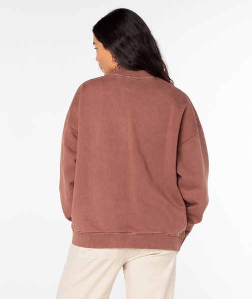 Roxy Womens Sweatshirt Lineup Oversized Crew