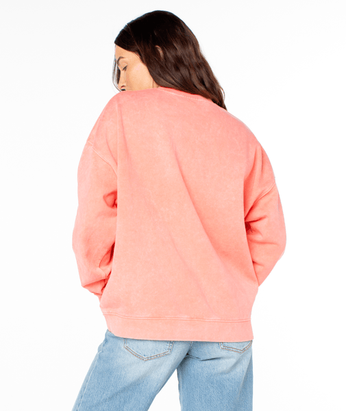 Roxy Womens Sweatshirt Lineup Oversized Crew