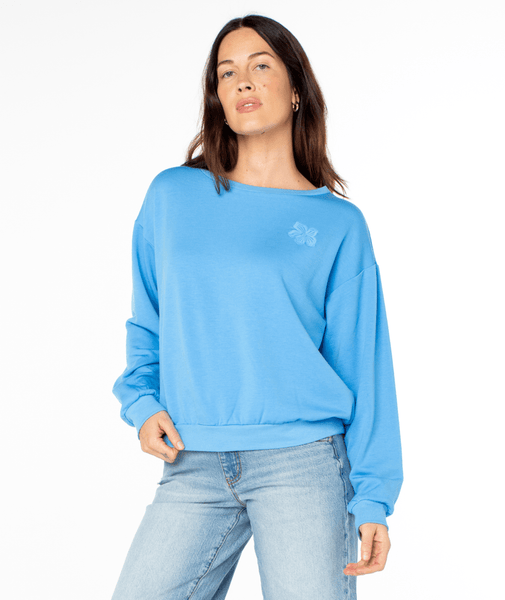 Roxy Womens Sweatshirt Surfing By Moonlight