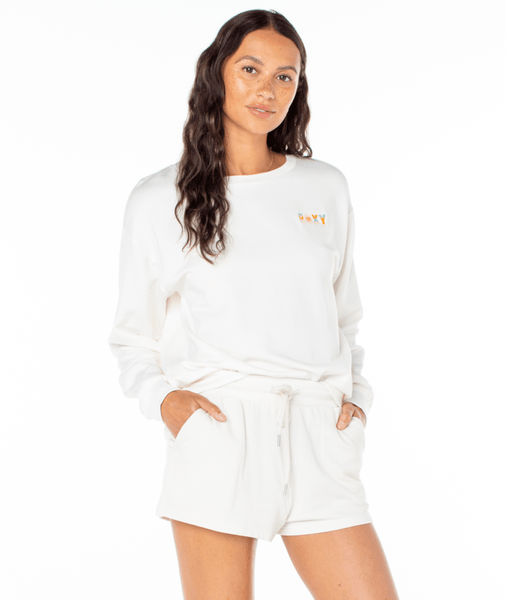 Roxy Womens Sweatshirt Surfing By Moonlight