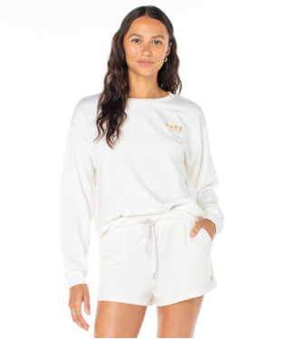 Roxy Womens Sweatshirt Surfing By Moonlight