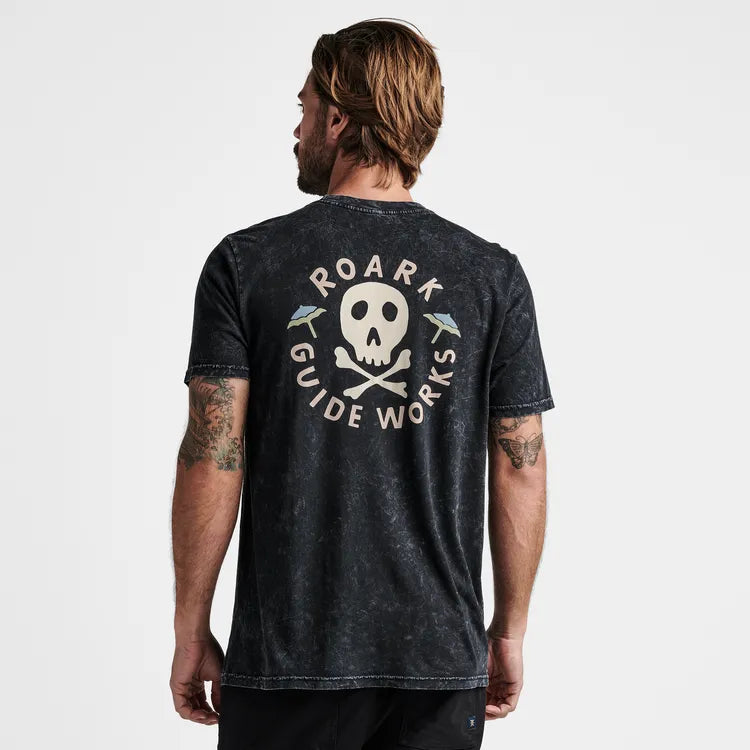 Roark Revival Mens Shirt Guideworks Skull Premium Tee