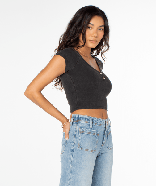 Roxy Womens Shirt Coffee Date