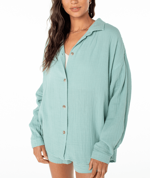 Roxy Womens Shirt Morning Time