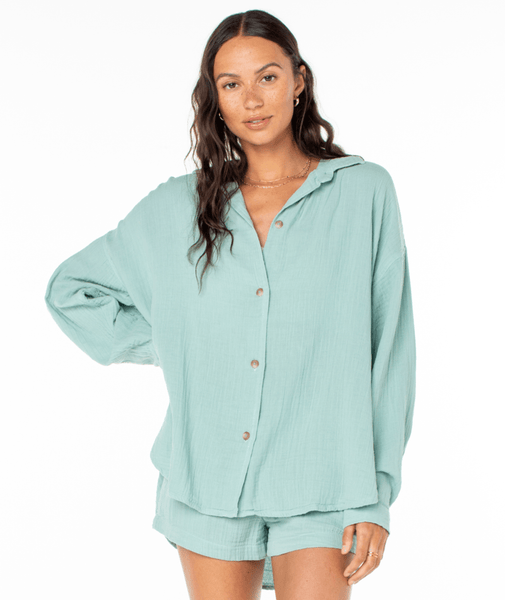 Roxy Womens Shirt Morning Time