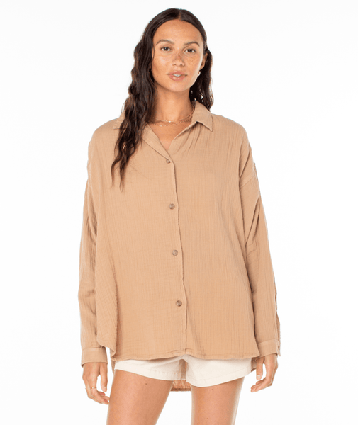 Roxy Womens Shirt Morning Time