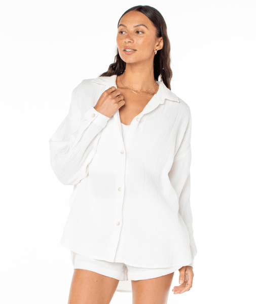 Roxy Womens Shirt Morning Time