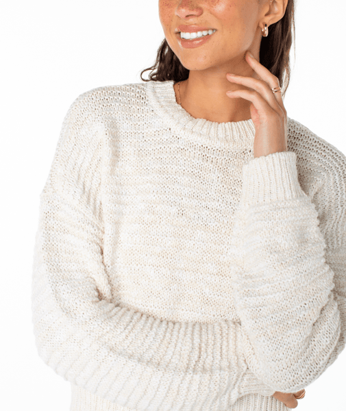 Roxy Womens Sweater Enchanted Sky Crewneck