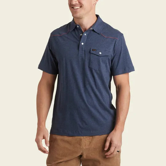 Howler Brothers Mens Knit Ranchero Polo