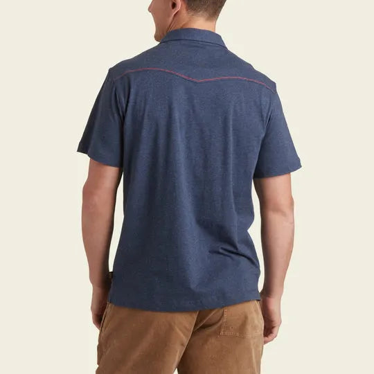 Howler Brothers Mens Knit Ranchero Polo