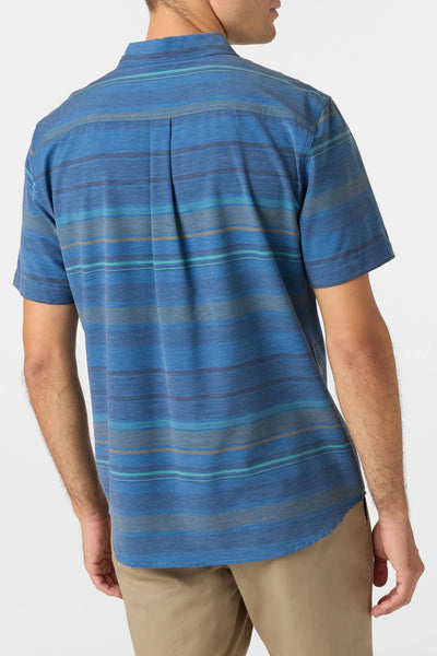 Oneill Mens Woven TRVLR UPF Traverse Stripe Relaxed Fit