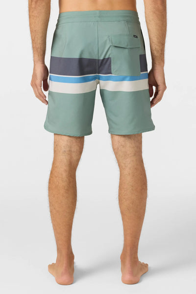 Oneill Mens Boardshorts Cruzer Stripe Scallop 18