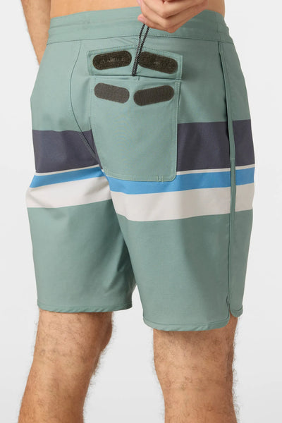 Oneill Mens Boardshorts Cruzer Stripe Scallop 18