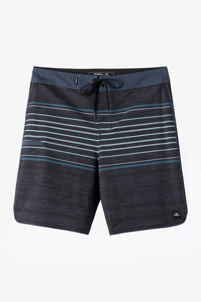 Oneill Mens Boardshorts Hyperfreak Heat Stripe Scallop 18