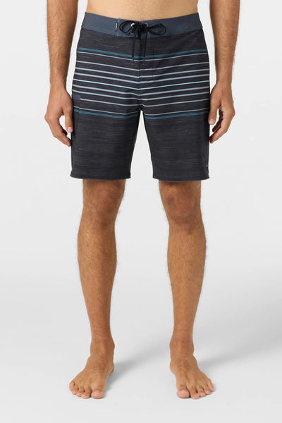 Oneill Mens Boardshorts Hyperfreak Heat Stripe Scallop 18