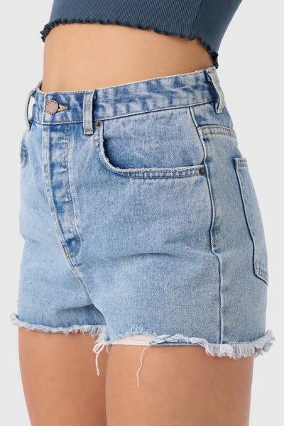 Oneill Womens Shorts Lanisa Denim