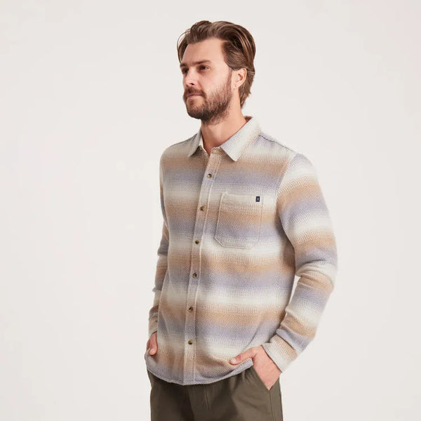 Roark Revival Mens Shirt Crossroads Organic Cotton Flannel