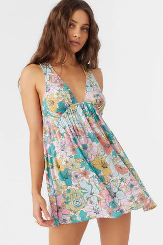 Oneill Womens Dress Sarah Janis Floral Cover Up