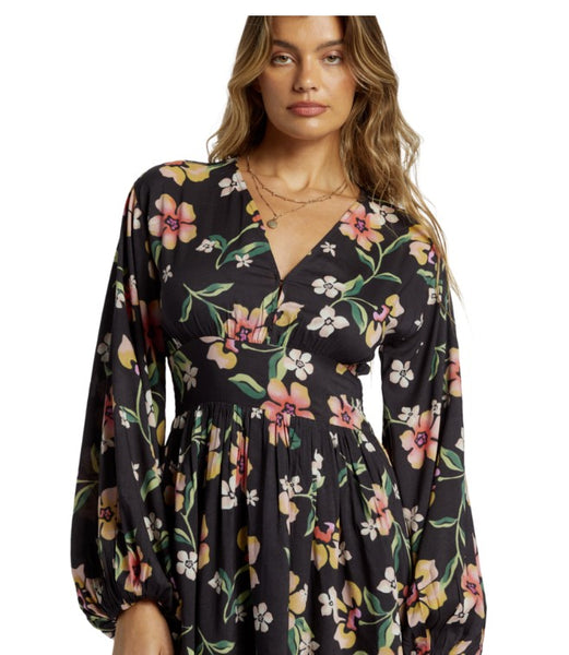 Billabong Womens Dress Night Bloom