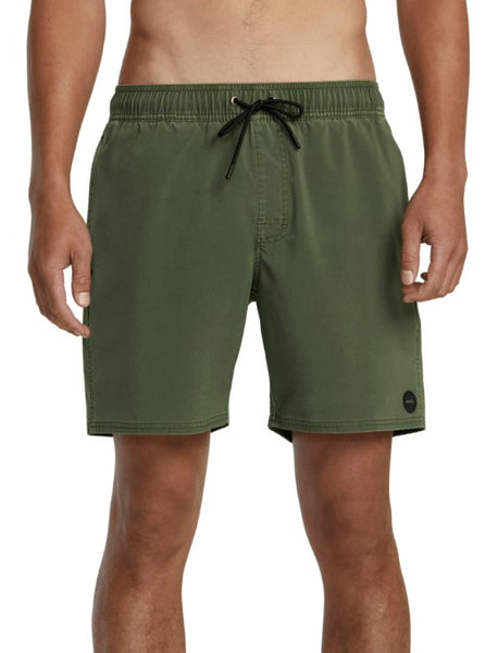 RVCA Mens Boardshorts VA Pigment Elastic Waist 17