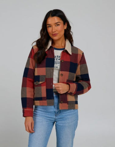 Salty Crew Womens Jacket Get Shacked Shacket