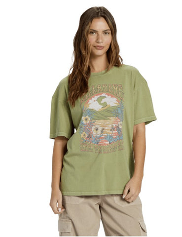 Billabong Womens Shirt Trippy Paradise