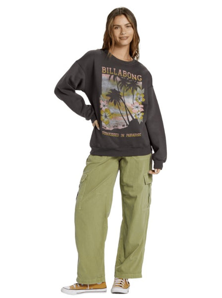 Billabong Womens Sweatshirt Sunkissed Paradise