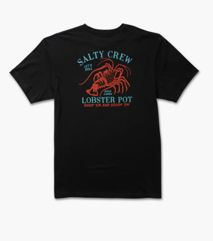 Salty Crew Mens Shirt Lobster Pot