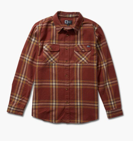 Salty Crew Mens Shirt Landfall Flannel