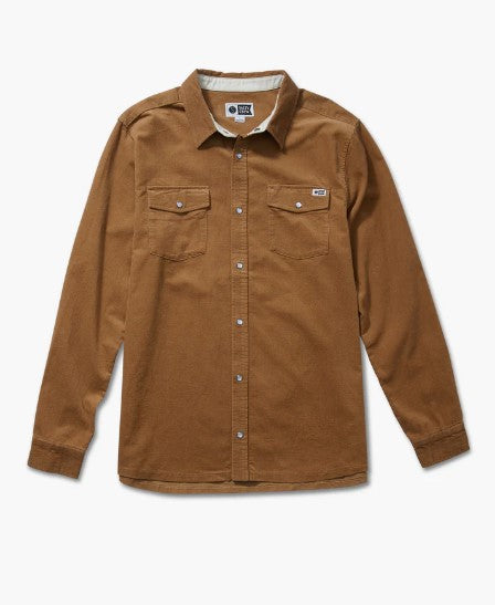 Salty Crew Mens Shirt Boondocks Corduroy Woven