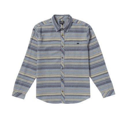 Billabong Mens Shirt Coastline Long Sleeve Flannel