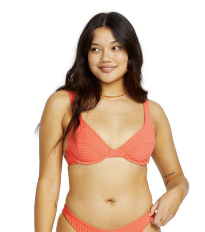 Billabong Womens Bikini Top In The Loop Marina Underwire