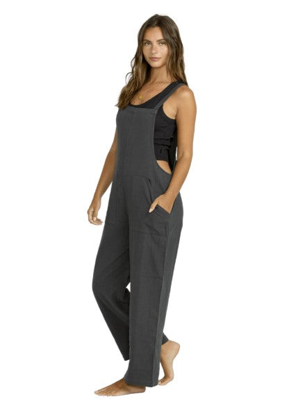 Billabong Womens Jumpsuit Pacific Time Romper Jumpsuit