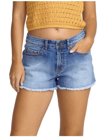 Billabong Womens Shorts Drifter Denim